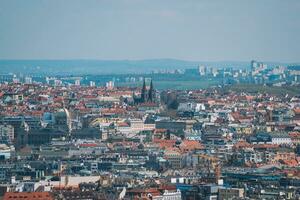 mooi visie van de stad Praag foto