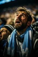 verdrietig Argentijns voetbal fans foto