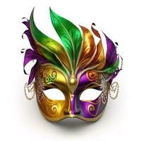 mardi gras feestelijk carnaval masker foto