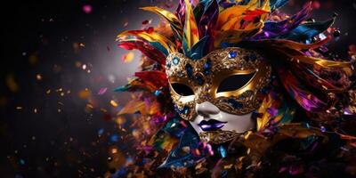 carnaval masker achtergrond foto