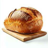 brood Aan wit achtergrond ultra realistisch fotograferen foto