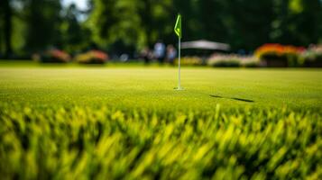 groen golf Cursus generatief ai foto