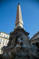 piazza navona in rome, italië foto