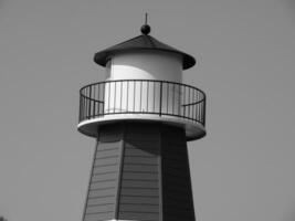 de eiland van Helgoland in de noorden zee foto