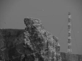 Helgoland eiland in de Noordzee foto