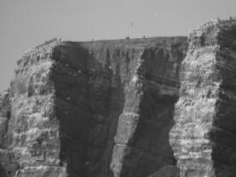 Helgoland-eiland in Duitsland foto