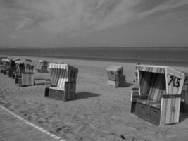 langeoog eiland in de Noordzee foto