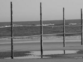 de eiland van langeoog in Duitsland foto