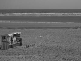 de eiland van langeoog in Duitsland foto