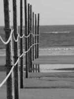 Duitse eiland in de noorden zee foto