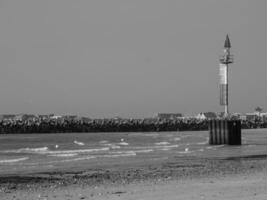 eiland in de Duitse noorden zee foto