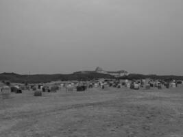 Duitse eiland in de noorden zee foto