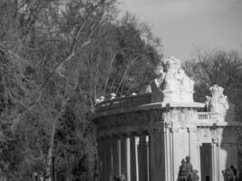 madrid stad in spanje foto