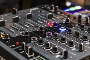 professionele mixer dj foto