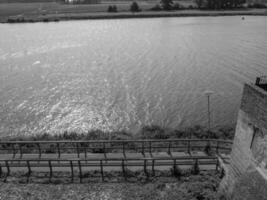 Bij de maas rivier- in de Nederland foto