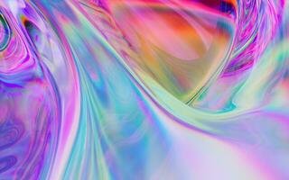 abstract gradatie van glas, 3d weergave. foto