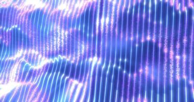 blauw energie golven van deeltjes gloeiend helder magisch abstract achtergrond foto