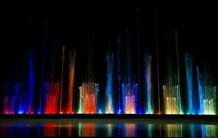 dansen kleurrijk fontein foto