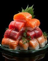 heerlijke sushibroodjes foto