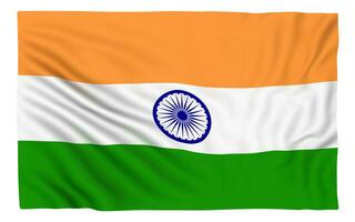 vlag van india foto