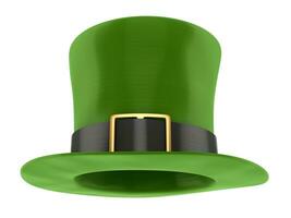 groen elf van Ierse folklore hoed foto