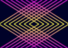 3d veroorzaken, abstract minimaal neon achtergrond, abstract achtergrond, elegant Golf wervelingen achtergrond foto