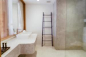 abstract vervagen luxe badkamer voor achtergrond foto