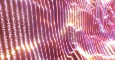 energie golven van deeltjes gloeiend helder magisch abstract achtergrond foto