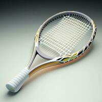 tennis racket. ai generatief foto