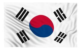 vlag van zuid-korea foto