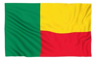 vlag van benin foto