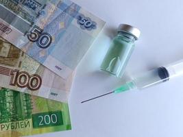 investering in gezondheidszorg en vaccinatiesysteem in rusland foto