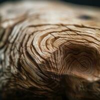 detailopname van een uniek houten structuur generatief ai foto