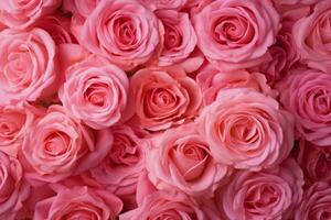 roze roos structuur achtergrond generatief ai foto