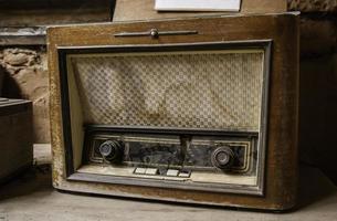 oud radiostation foto
