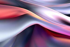 dynamisch gekleurde lijnen helling abstract achtergrond generatief ai foto