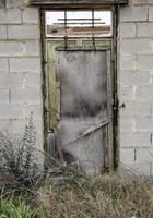 oude roestige deur foto