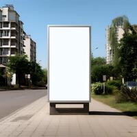 teken bord mockup ai generatief foto