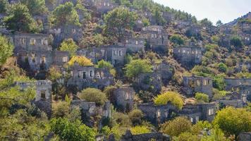 verlaten stad kayakoy foto