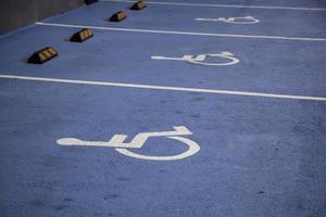 parkeerbord voor gehandicapten
