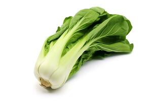 bok choy groente geïsoleerd Aan wit achtergrond ai gegenereerd foto