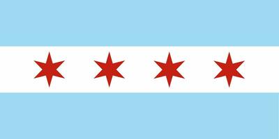 vlag van chicago foto