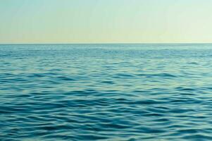 blauw zee achtergrond abstract foto