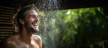 voordelen van regelmatig douches en gepast het baden foto