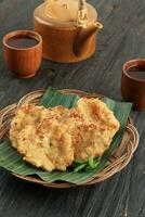 bakwan bala baal, Indonesisch groente beignet. foto