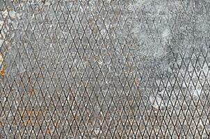metaal structuur met stof krassen en scheuren. foto