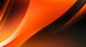 oranje kleur korrelig helling lichtgevend kleur plons abstract achtergrond. ai generatief foto