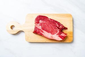 verse rauwe biefstuk of rauw vlees