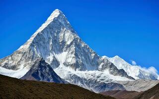 ama dablam berg top foto