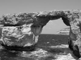 gozo eiland in de middellandse Zee zee foto